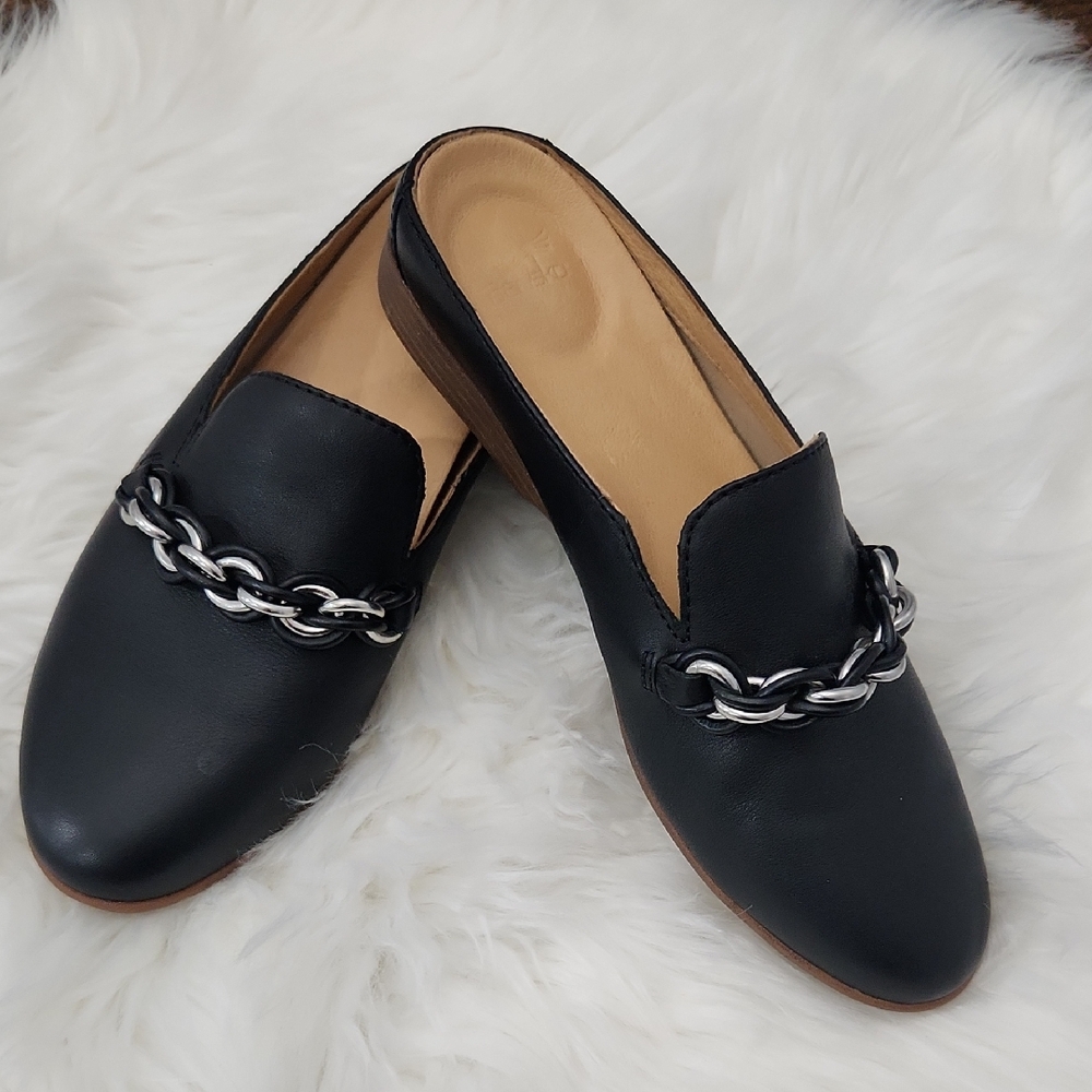 NWOT. Dansko Leora Geniue Leather Slip-on Mules Sz. 36  US Sz.6
